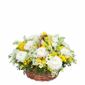 Цветочная корзина &laquo;Spring&raquo;