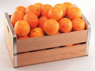 Корзина с продуктами &laquo;Tangerine mood&raquo;