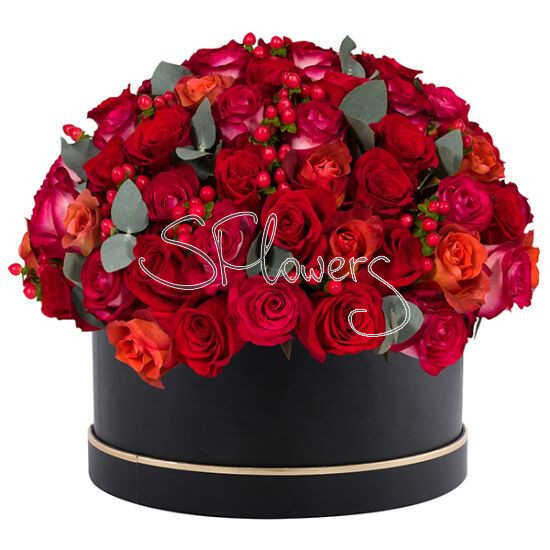 Цветочная композиция &laquo;Flower box&raquo;
